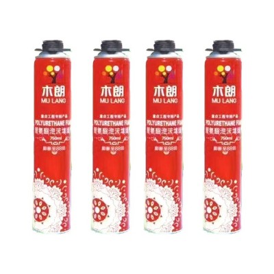 木朗聚氨酯发泡填缝剂（发泡胶）瓶装     15瓶图4
