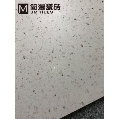 大规格干粒半抛水磨石瓷砖灰色仿古砖客厅卫生间别墅防滑地砖   3件图4