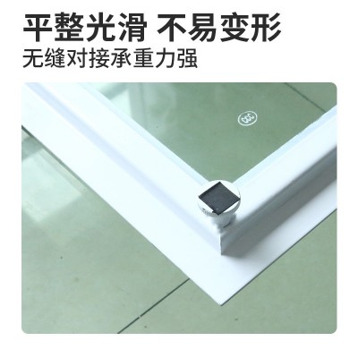 现货供应钢化透明玻璃架空地板 600*600办公室机房防静电活动地板    1片图3