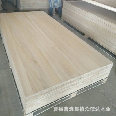 18mm桐木直拼板集装箱底板泡桐木可漂白碳化实木板跆拳道板九厘板2立方米图3