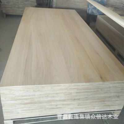 18mm桐木直拼板集装箱底板泡桐木可漂白碳化实木板跆拳道板九厘板2立方米图2
