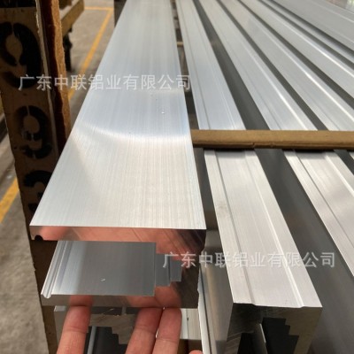 大量现货灯带款玻璃栏杆底座 适用玻璃12mm 表面氧化磨砂黑色  1000米图4