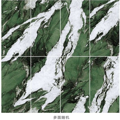 广东奢石大理石瓷砖连纹客厅地砖900x1800别墅酒店KTV会所背景墙   4片图3