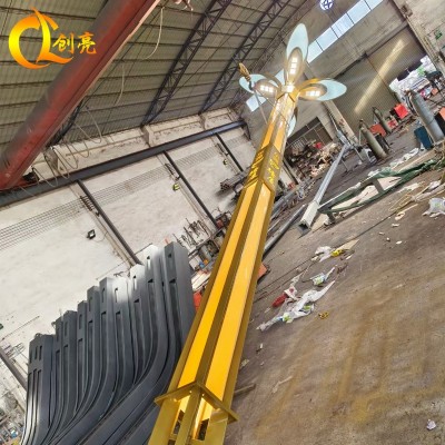 批发玉兰灯 户外广场市政工程道路景观灯大型led八叉九火玉兰灯  5套图3