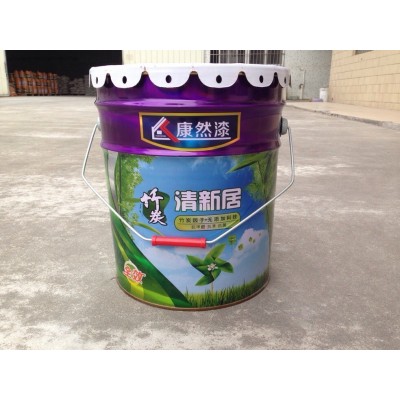 厂家直供 康然漆KR-N6100 十大环保竹炭乳胶漆 家装品牌油漆涂料   1桶图2