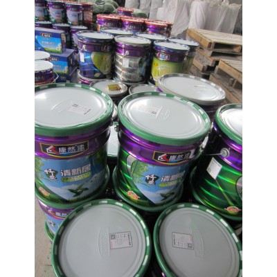 厂家直供 康然漆KR-N6100 十大环保竹炭乳胶漆 家装品牌油漆涂料   1桶图5