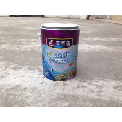 康然漆KR-H1600 墙面漆批发 海藻泥内墙漆涂料品牌 厂家直批 5L   1桶图2
