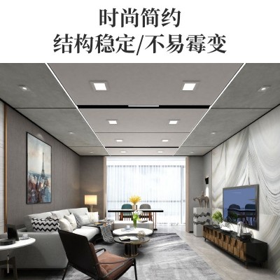 木饰面板护墙板家具门板护墙铝蜂窝板背景集成吊顶工程快装扣板图2