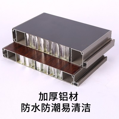 新型铝蜂窝护墙板商场幕墙室内装饰隔音集成墙面吊顶一体复合板图3