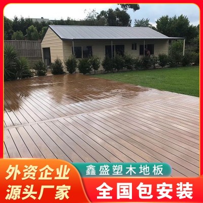 户外地板 塑木地板 防腐木地板 露台花园公园室外工程木栈道板材图4