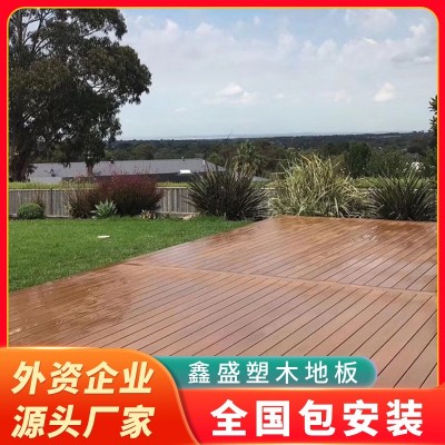 户外地板 塑木地板 防腐木地板 露台花园公园室外工程木栈道板材图3