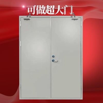 甲级钢制防火门乙级丙级管井门学校小区工程消防门超大钢 质防火门图2